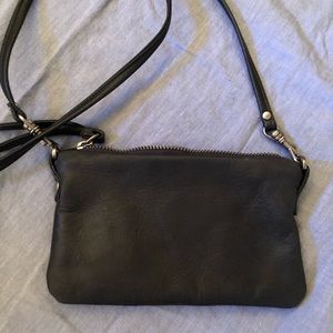 Rough & Tumble Tiny Clutch with Strap - NWOT